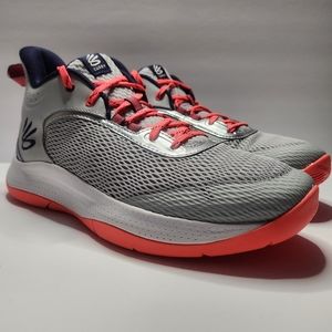 Under Armour Steph Curry 3Z6 Men’s Basketball Sneakers Shoes Gray